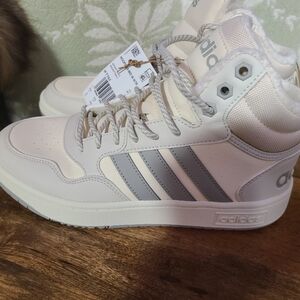 Adidas Fur Lined High-Top Sneakers